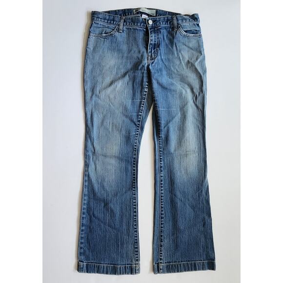 Vintage Y2K Gap Long & Lean Jeans | Light Wash Flare Bootcut | Size 8 Regular - Picture 4 of 9